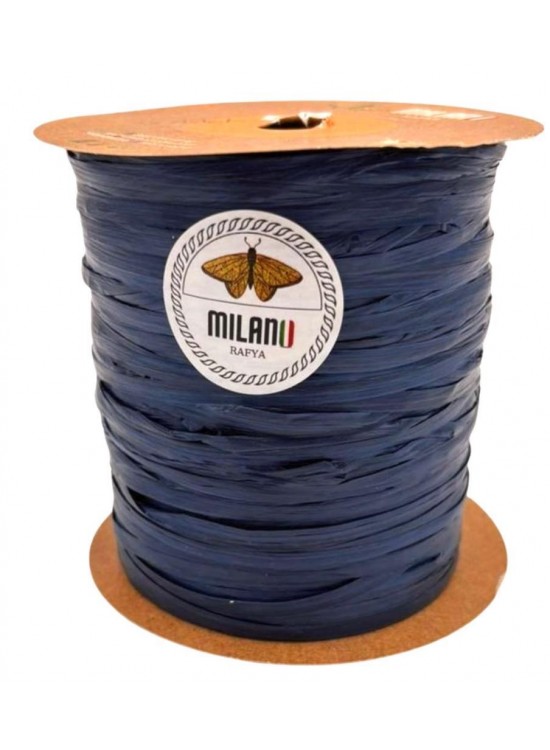 Çanta Aksesuar Milano Rafya Lacivert Renk 100 gr (no:17)
