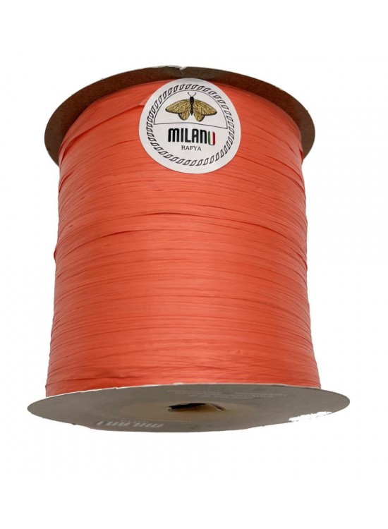 Çanta Aksesuar Milano Rafya Nar Çiçeği Renk 100 gr (NO:28)