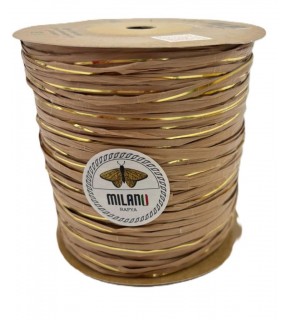 Çanta Aksesuar Milano Rafya S07A Hasır Golden Simli 100 gr