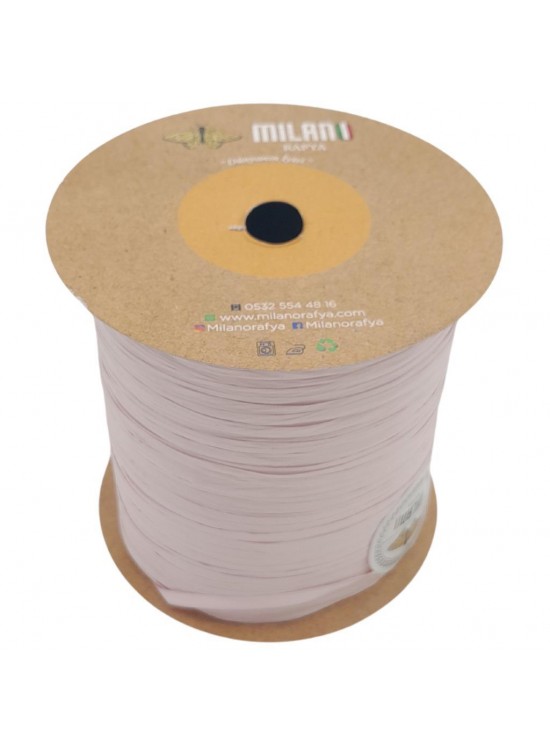 Çanta Aksesuar Milano Rafya Toz Pembe Renk 100 gr