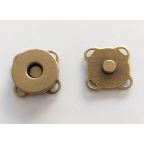 Çanta Aksesuar Mini Dikilebilir Mıknatıslı Çıtçıt Antik