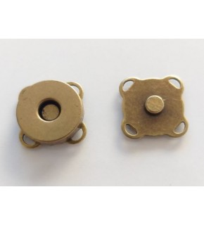 Çanta Aksesuar Mini Dikilebilir Mıknatıslı Çıtçıt Antik