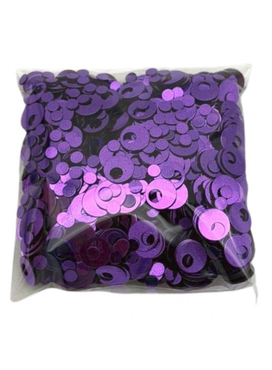 Çanta Aksesuar Mor Renk 1 Cm Pul 40 Gr