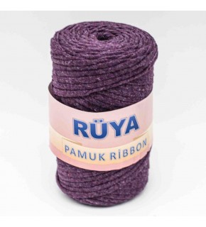 Çanta Aksesuar Mor Renk Pamuk Ribbon No:5