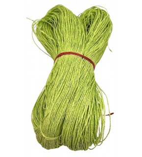 Çanta Aksesuar Neon Yeşil Renk Kağıt İp 500 Gr