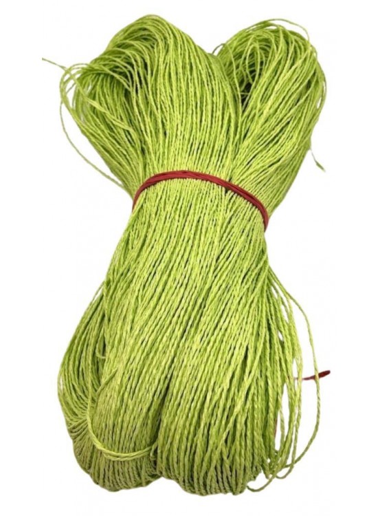 Çanta Aksesuar Neon Yeşil Renk Kağıt İp 500 Gr