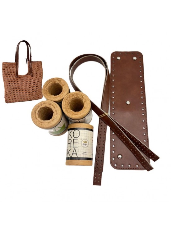 Çanta Aksesuar Nezcraft Model Çanta Seti Taba Renk