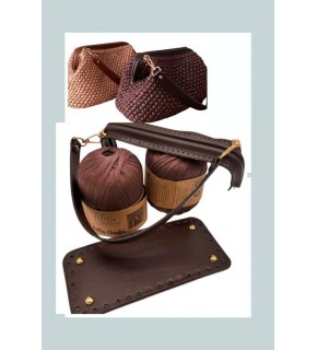 Çanta Aksesuar Nezcraft Model Örgü Çanta Seti