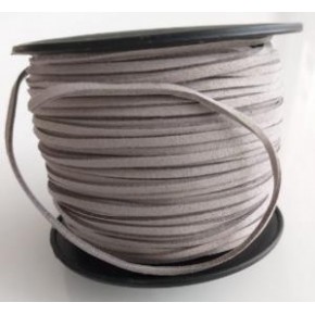 Çanta Aksesuar Nubuk Deri İp Açık Gri No:16