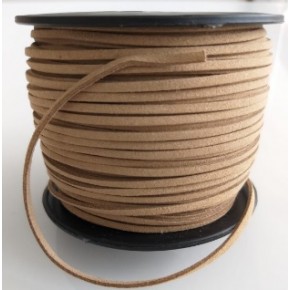 Çanta Aksesuar Nubuk Deri İp Açık Vizon No:7