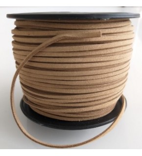 Çanta Aksesuar Nubuk Deri İp Açık Vizon No:7