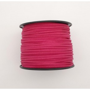 Çanta Aksesuar Nubuk Deri İp Fuşya No:23