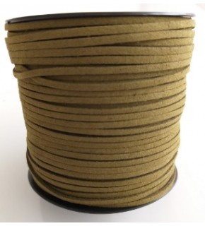 Çanta Aksesuar Nubuk Deri İp Haki No:4