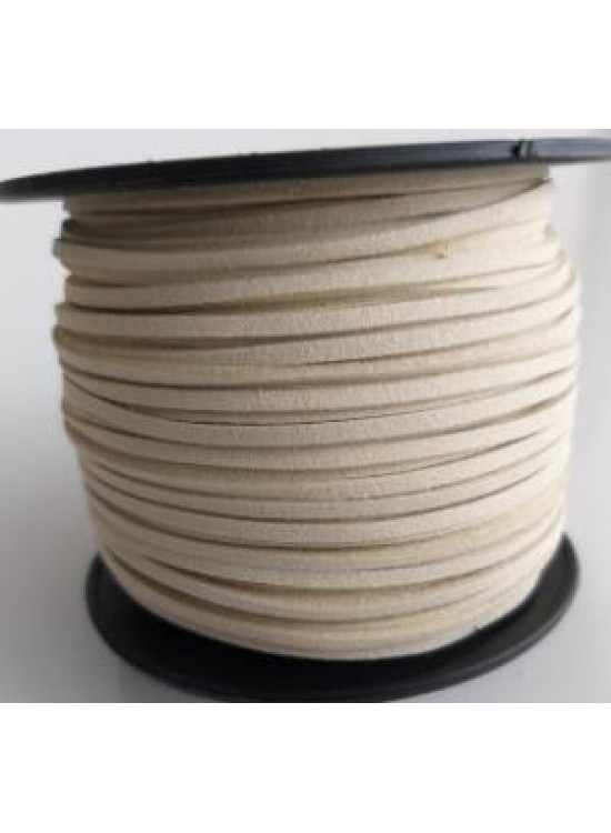 Çanta Aksesuar Nubuk Deri İp Kırık Beyaz No:5