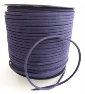 Çanta Aksesuar Nubuk Deri İp Lacivert No:2