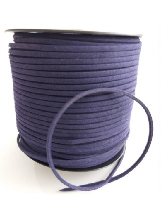 Çanta Aksesuar Nubuk Deri İp Lacivert No:2