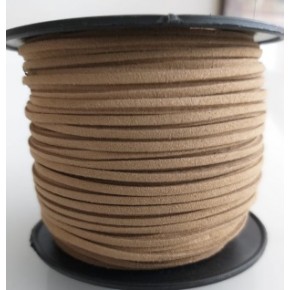 Çanta Aksesuar Nubuk Deri İp Vizon No:8