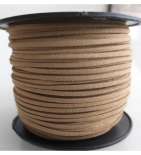 Çanta Aksesuar Nubuk Deri İp Vizon No:8