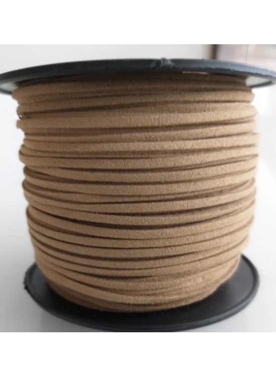 Çanta Aksesuar Nubuk Deri İp Vizon No:8