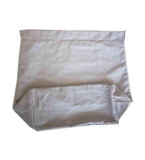 Çanta Aksesuar Örgü Çantaya Hazır Astar Tabanlı 22X12Cm Açık Gri