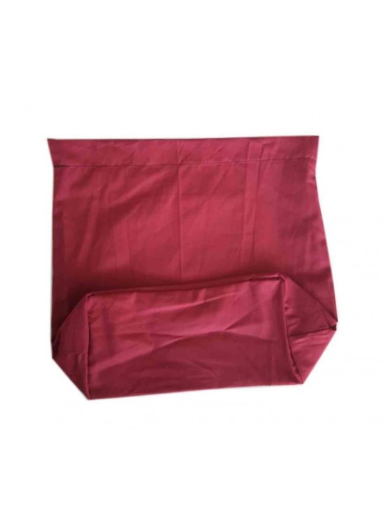 Çanta Aksesuar Örgü Çantaya Hazır Astar Tabanlı 22X12Cm Bordo