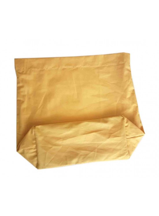 Çanta Aksesuar Örgü Çantaya Hazır Astar Tabanlı 22X12Cm Hardal Sarı