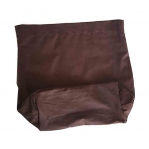 Çanta Aksesuar Örgü Çantaya Hazır Astar Tabanlı 22X12Cm Koyu Kahve