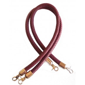 Çanta Aksesuar Örme Çanta Sapı, Bordo Renk