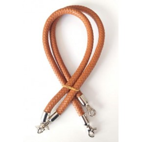 Çanta Aksesuar Örme Çanta Sapı Gümüş Metal Taba