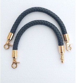 Çanta Aksesuar Örme Çanta Sapı, Lacivert Renk