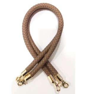 Çanta Aksesuar Örme Çanta Sapı, Vizon Renk