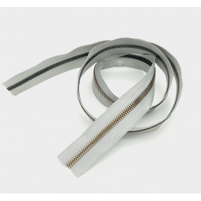 Çanta Aksesuar Ortası Gold Fermuar 100 Cm Açık Gri Renk