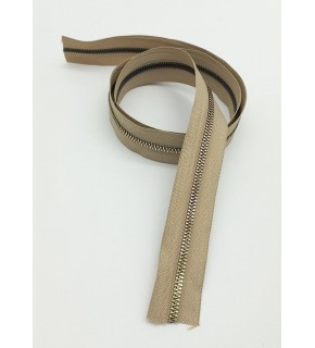 Çanta Aksesuar Ortası Gold Fermuar 100 Cm Bej Renk