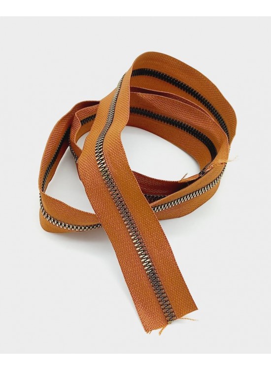 Çanta Aksesuar Ortası Gold Fermuar 100 Cm Taba Renk