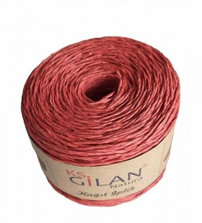 Çanta Aksesuar Özel Sarım Kağıt İp Kırmızı No:7