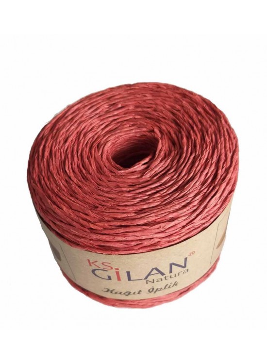 Çanta Aksesuar Özel Sarım Kağıt İp Kırmızı No:7