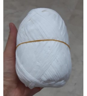 Çanta Aksesuar Özel Sarım Rafya Beyaz Renk No:4