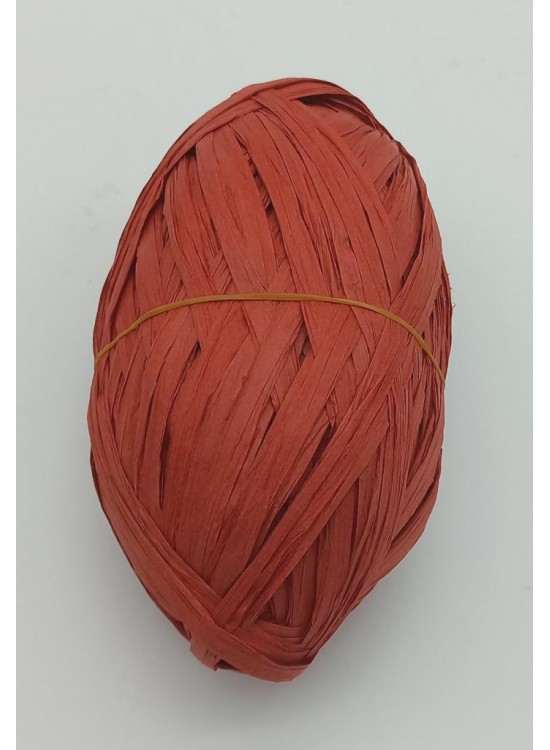 Çanta Aksesuar Özel Sarım Rafya Koyu Kırmızı