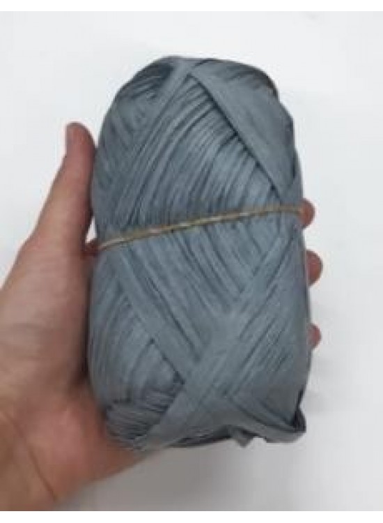 Çanta Aksesuar Özel Sarım Rafya No:1 Koyu Gri