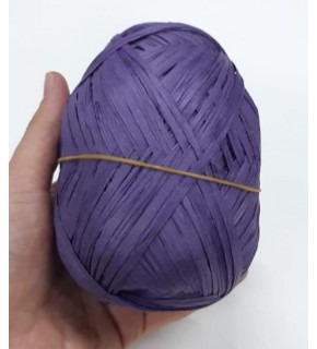 Çanta Aksesuar Özel Sarım Rafya No:10 Koyu Mor