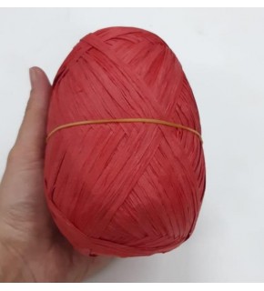 Çanta Aksesuar Özel Sarım Rafya No:5 Açık Kırmızı