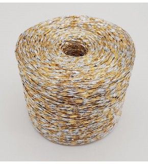 Çanta Aksesuar Özel Sarım Simli Kağıt İp Ebruli Gold Gri Renk