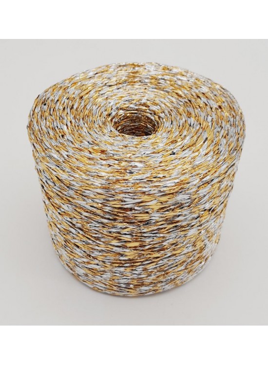 Çanta Aksesuar Özel Sarım Simli Kağıt İp Ebruli Gold Gri Renk