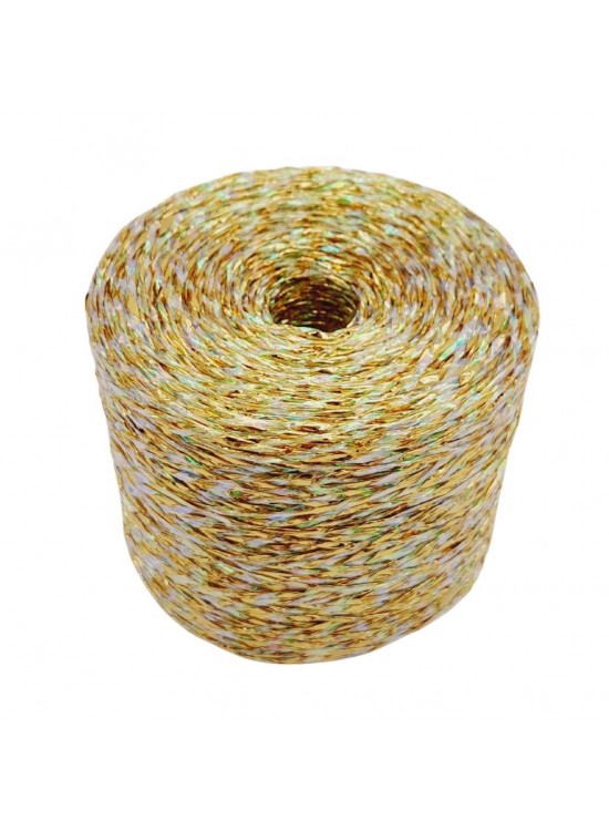 Çanta Aksesuar Özel Sarım Simli Kağıt İp Ebruli Koyu Gold Renk