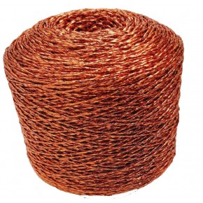 Çanta Aksesuar Özel Sarım Simli Kağıt İp Kiremit No:30