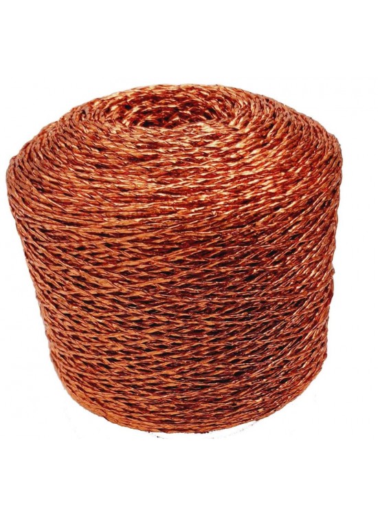 Çanta Aksesuar Özel Sarım Simli Kağıt İp Kiremit No:30