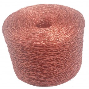 Çanta Aksesuar Özel Sarım Simli Kağıt İp Kırmızı No:27