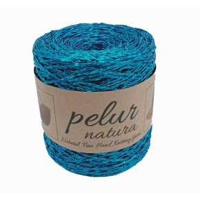 Çanta Aksesuar Özel Sarım Simli Kağıt İp Mavi Renk No:44