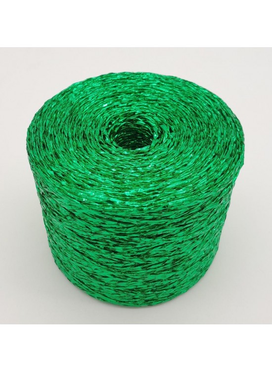 Çanta Aksesuar Özel Sarım Simli Kağıt İp Yeşil Renk