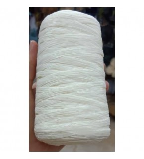 Çanta Aksesuar Özel Sarım Yeni İthal Rafya İp (Krem )